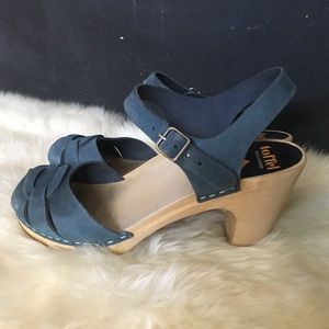 Swedish Hasbeen peep toe super high